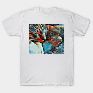 Sleeping cat T-Shirt